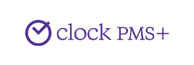 clock pms+ logo